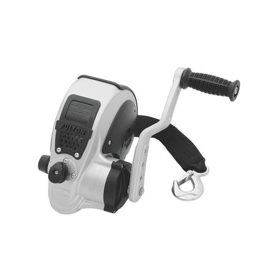 Fulton F2 Fully Enclosed 3200 Lbs 2 Speed Trailer Winch with Adjustable Handle - VMInnovations