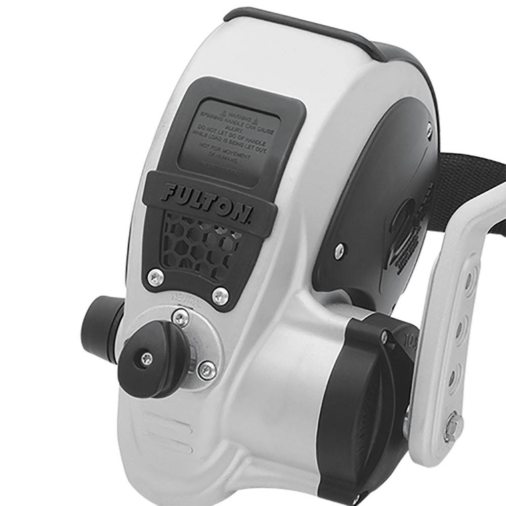 Fulton F2 Fully Enclosed 3200 Lbs 2 Speed Trailer Winch with Adjustable Handle - VMInnovations