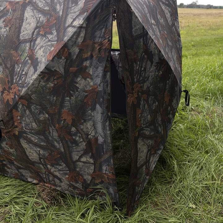 Barronett Blinds 200 Pop Up Hunting Blind Shelter Bloodtrail Woodland (Open Box)