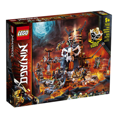 LEGO 71722 NINJAGO Skull Sorcerers Dungeons Playset and Board Game (1171 Pieces)