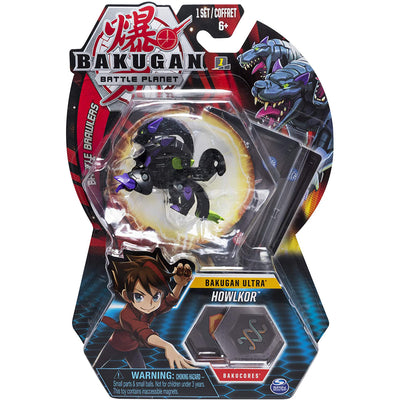 Bakugan 3-Inch Tall Collectible Transforming Howlkor Creature for Ages 6 & Up