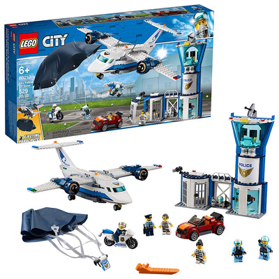 LEGO 60210 City 529 Piece Sky Police Air Base Building Kit for Kids Age 6 and Up