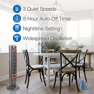 Lasko Wind Curve Nighttime Setting Tower Fan with Remote Control (For Parts)