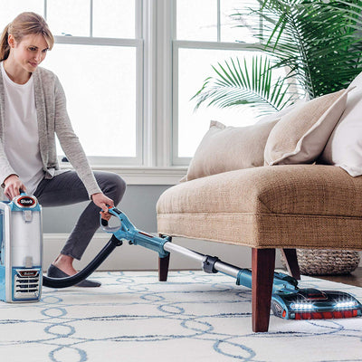 Shark DuoClean High Tech Powered Lift Away Speed Upright Vacuum Cleaner, Aqua