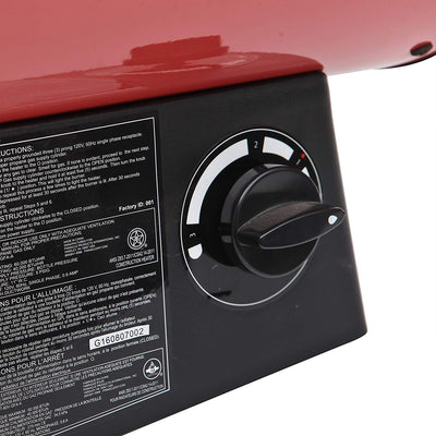 ProTemp 40,000 BTU Propane Powered Forced Air Torpedo Heater, Red (Open Box)