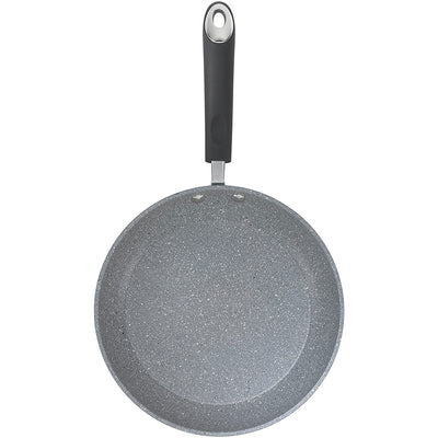 Bialetti 7351 Granito Nonstick Hard Anodized Covered 10 Piece Cookware Set, Gray
