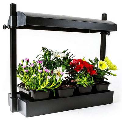 SunBlaster 1600218 T5HO Grow Light Garden w/ 1 Strip Light & T5 Reflector (Used) - VMInnovations