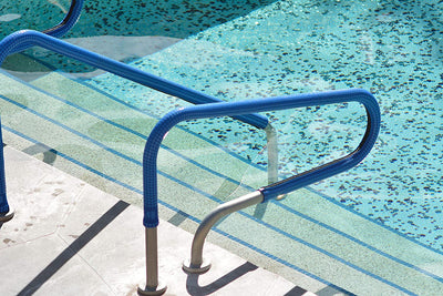 KoolGrips Comfort Cover 10 Foot Zippered Handrail Ladder Grip Sleeve, Royal Blue