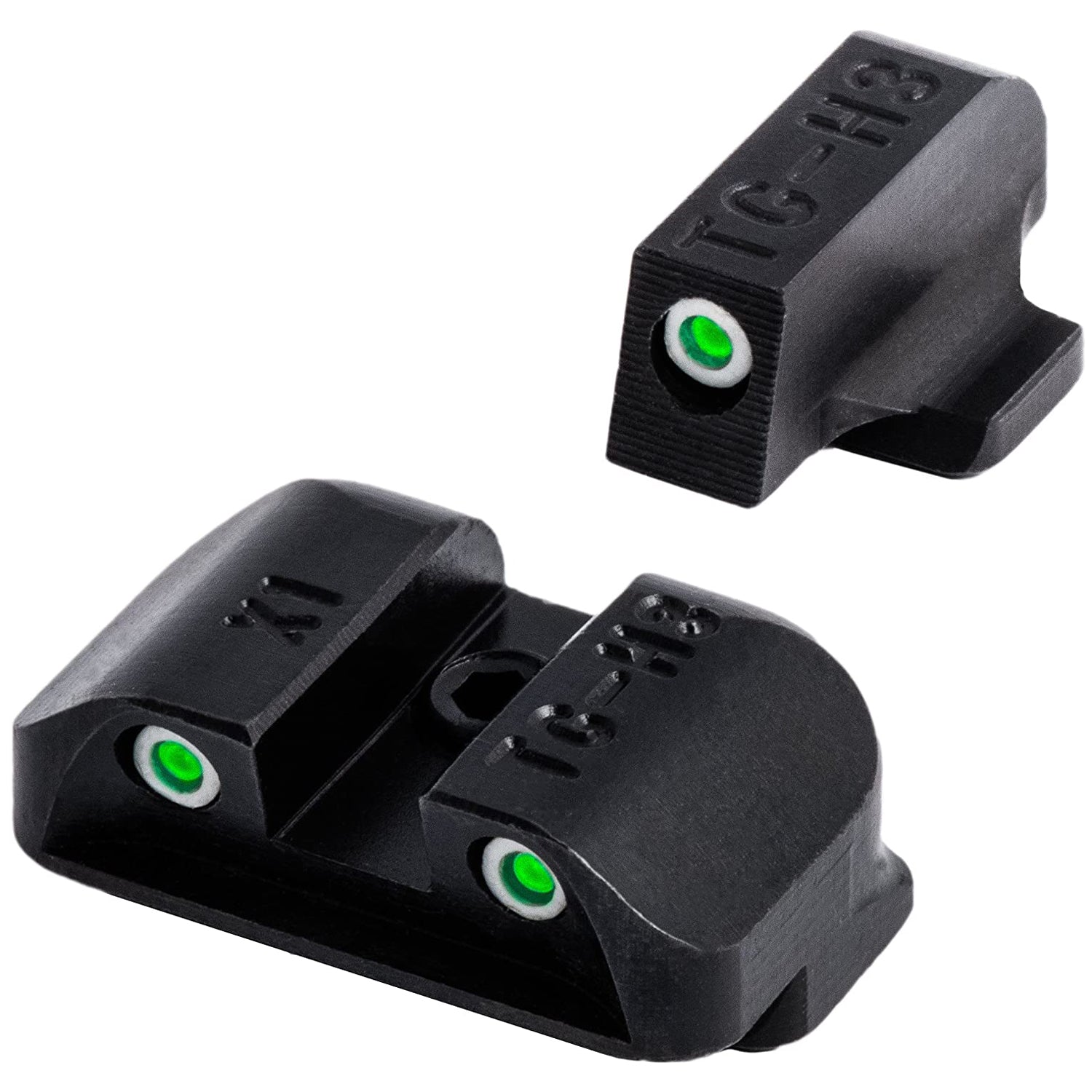 TruGlo Trit Glow in the Dark High Set Pistol Sight, Springfield XD, XDM, & XDS - VMInnovations