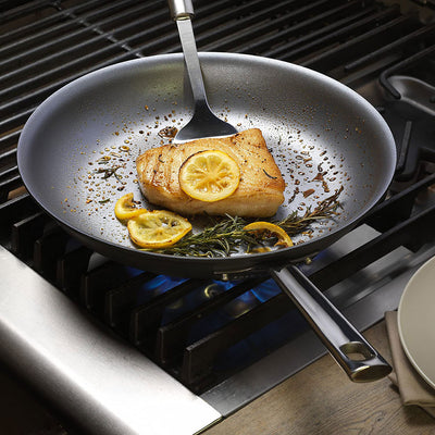 Emeril Lagasse Nonstick Hard Anodized Covered Deep 5 Quart Saute Pan (Open Box)