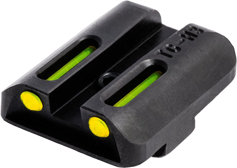 TruGlo TFO Tritium Fiber Optic Gun Sight Set, Fits Glock 17/17L Models and More