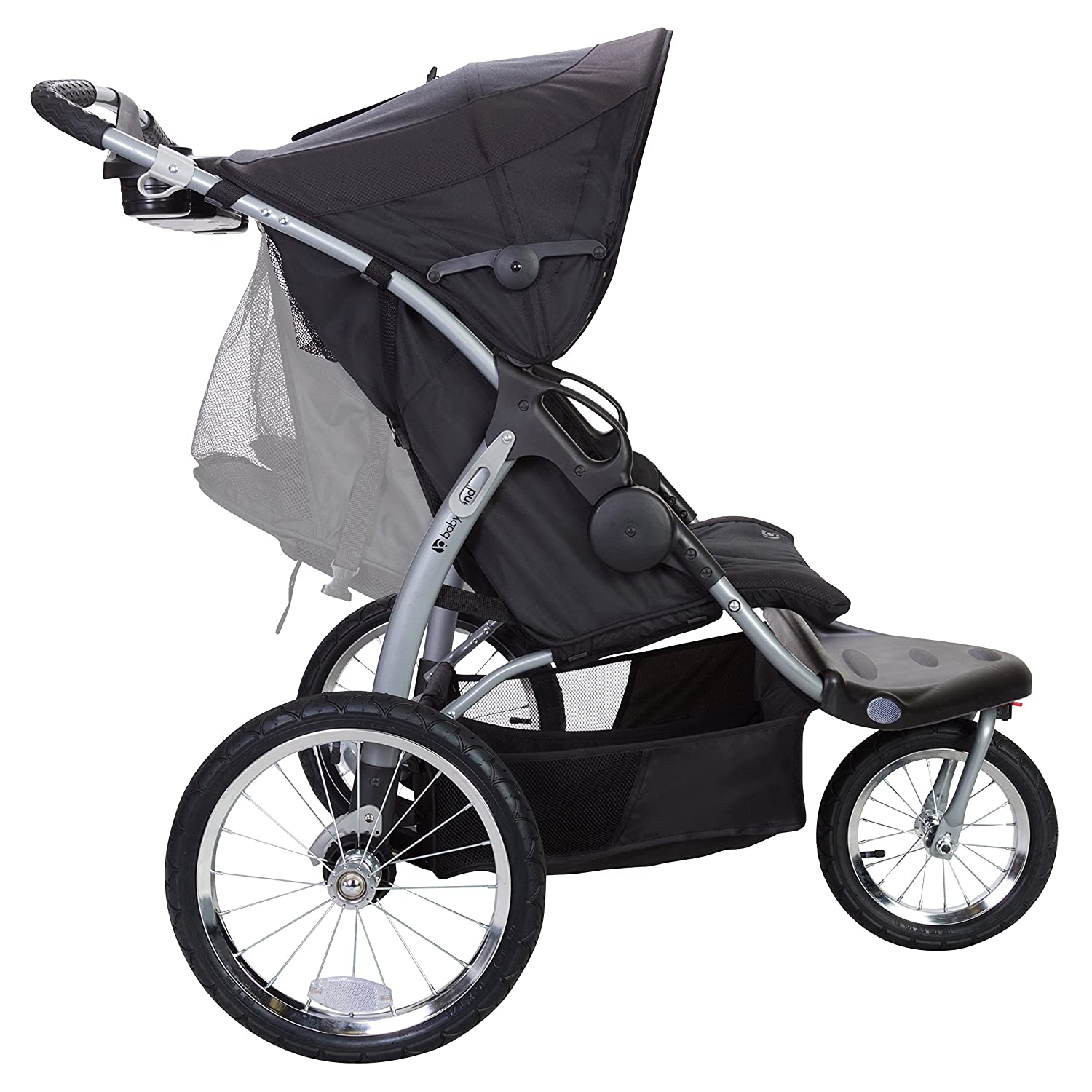 Baby Trend Expedition EX Swivel Travel Jogging Double Baby Stroller, Griffin - VMInnovations