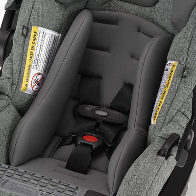 Evenflo Pivot Xpand Modular Travel System with Infant Car Seat, Gray (Open Box)
