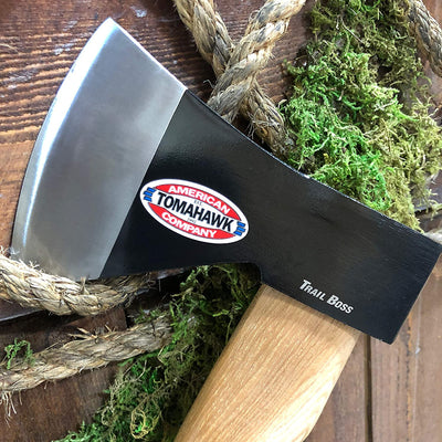 Cold Steel 27 In 42 Oz Carbon Steel Camping Survival Tactical Trail Boss Axe - VMInnovations