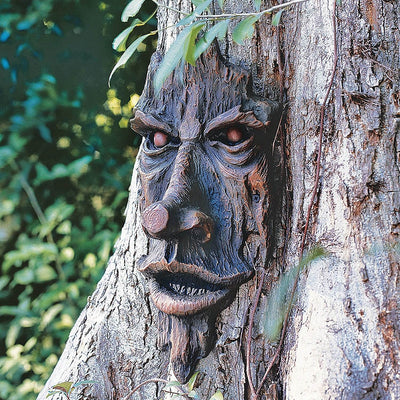 Design Toscano The Spirit of Nottingham Woods: Greenman Tree Sculpture(Open Box)