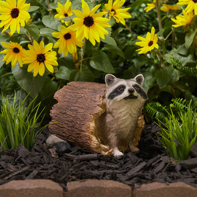 Design Toscano Bandit the Raccoon Animal Garden Patio Ornament Statue (Open Box) - VMInnovations