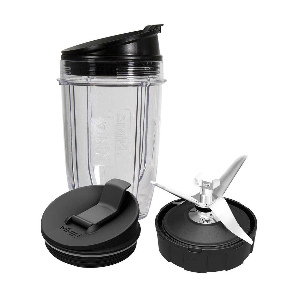 Nutri Ninja BL480 Auto-iQ 1000 Watt Blender with Cups (Refurbished) (Open Box)