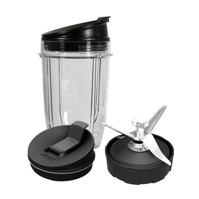 Nutri Ninja BL480 Auto-iQ 1000 Watt Blender with Cups (Refurbished) (Open Box)