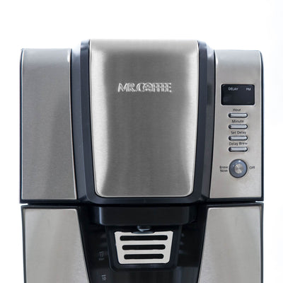 Mr. Coffee 24 Hour Programmable 12 Cup Coffee Maker, Stainless Steel (For Parts)