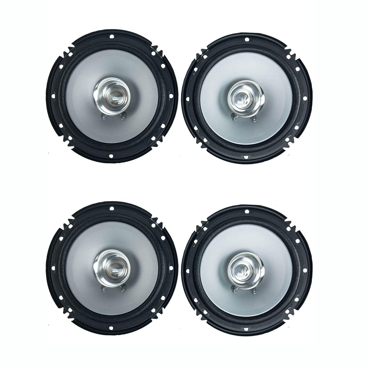 Kenwood KFC-1656S 300 Watt 6.5-Inch Dual Cone Stereo Car Audio Speaker  (2 Pack)
