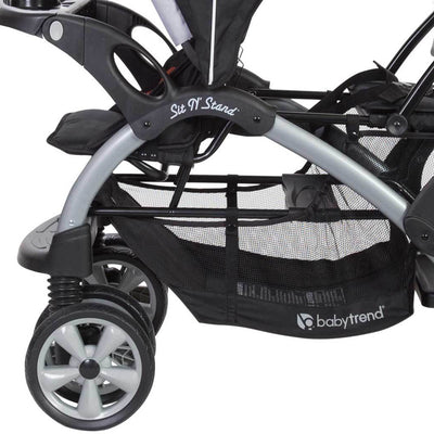 Baby Trend Sit N Stand Travel Double Baby Stroller and Car Seat Combo, Stormy - VMInnovations