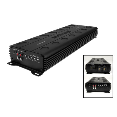Audiopipe APMI-2000 2000 Watt Class D Mono Amp 1 Ohm Car Amplifier & Wire Kit
