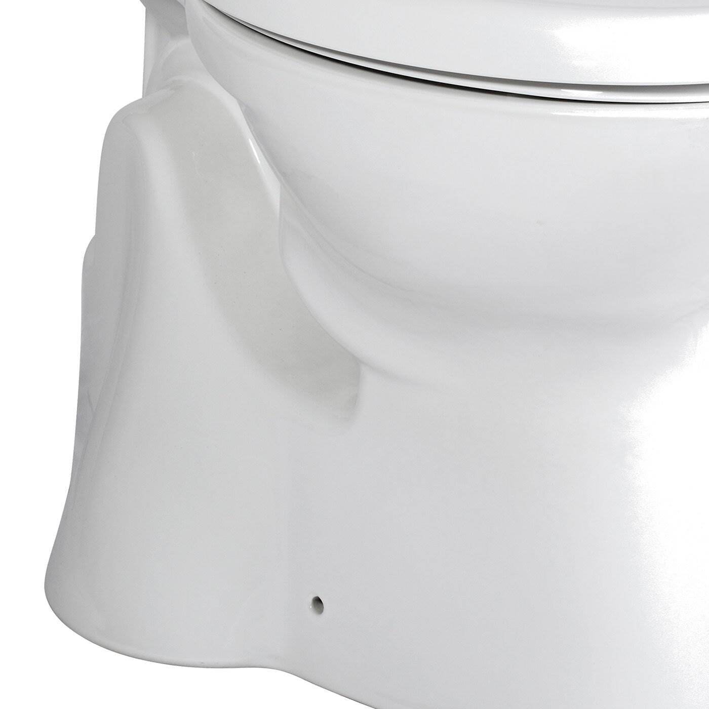 American Standard AccessPRO Move Right Elongated Toilet Bowl, White (Open Box)