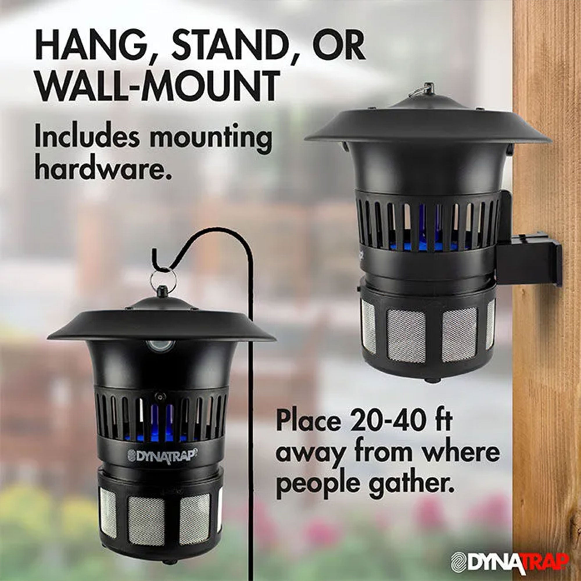 Dynatrap 1/2 Acre Camping Mosquito Insect Deterrent Shield Trap (Open Box) - VMInnovations