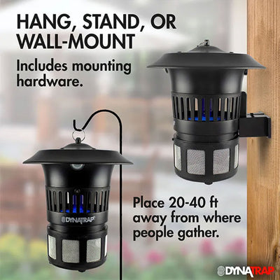 Dynatrap 1/2 Acre Camping Mosquito Insect Deterrent Shield Trap (Open Box) - VMInnovations