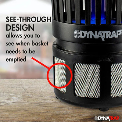 Dynatrap 1/2 Acre Outdoor Camping Mosquito Insect Deterrent Shield Trap, Black - VMInnovations
