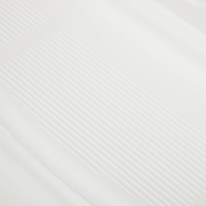 Vinyl Works Deluxe 32" In Step 46-60" Above Ground Pool Ladder, White (Open Box) - VMInnovations