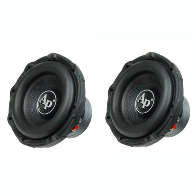 AudioPipe TXX-BD2-10 High Power 1200W 10" 4 Ohm DVC Car Subwoofer, (2 Pack)