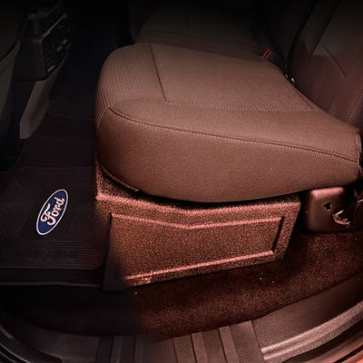QPower Dual 10" Sub Box - Ford F150 SuperCrew 09-25, F250/F350 Super Duty 17-25 - VMInnovations