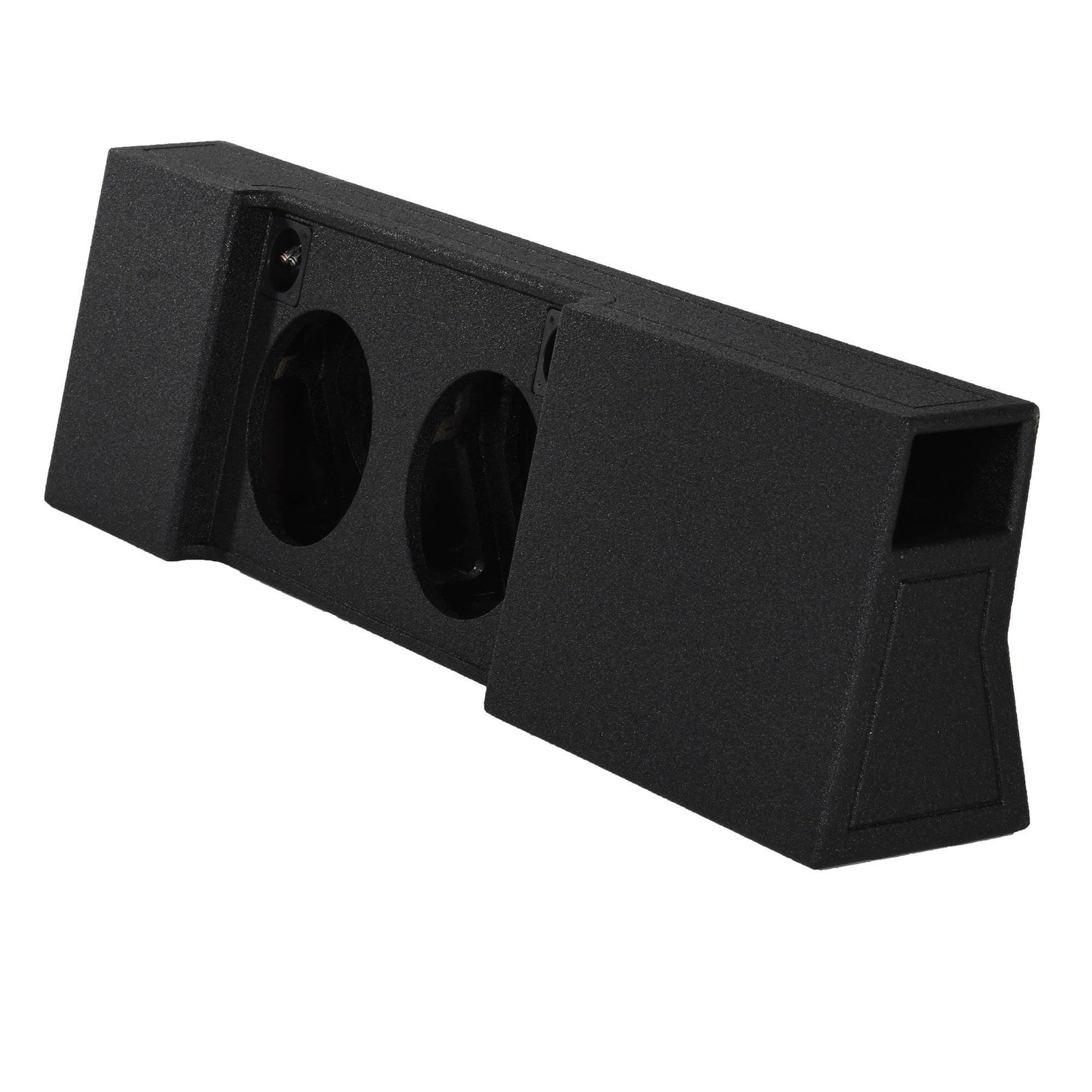 Q Power 2 Hole 2009-2017 F-150 Super Crew 10" Ported Car Audio Subwoofer Box - VMInnovations