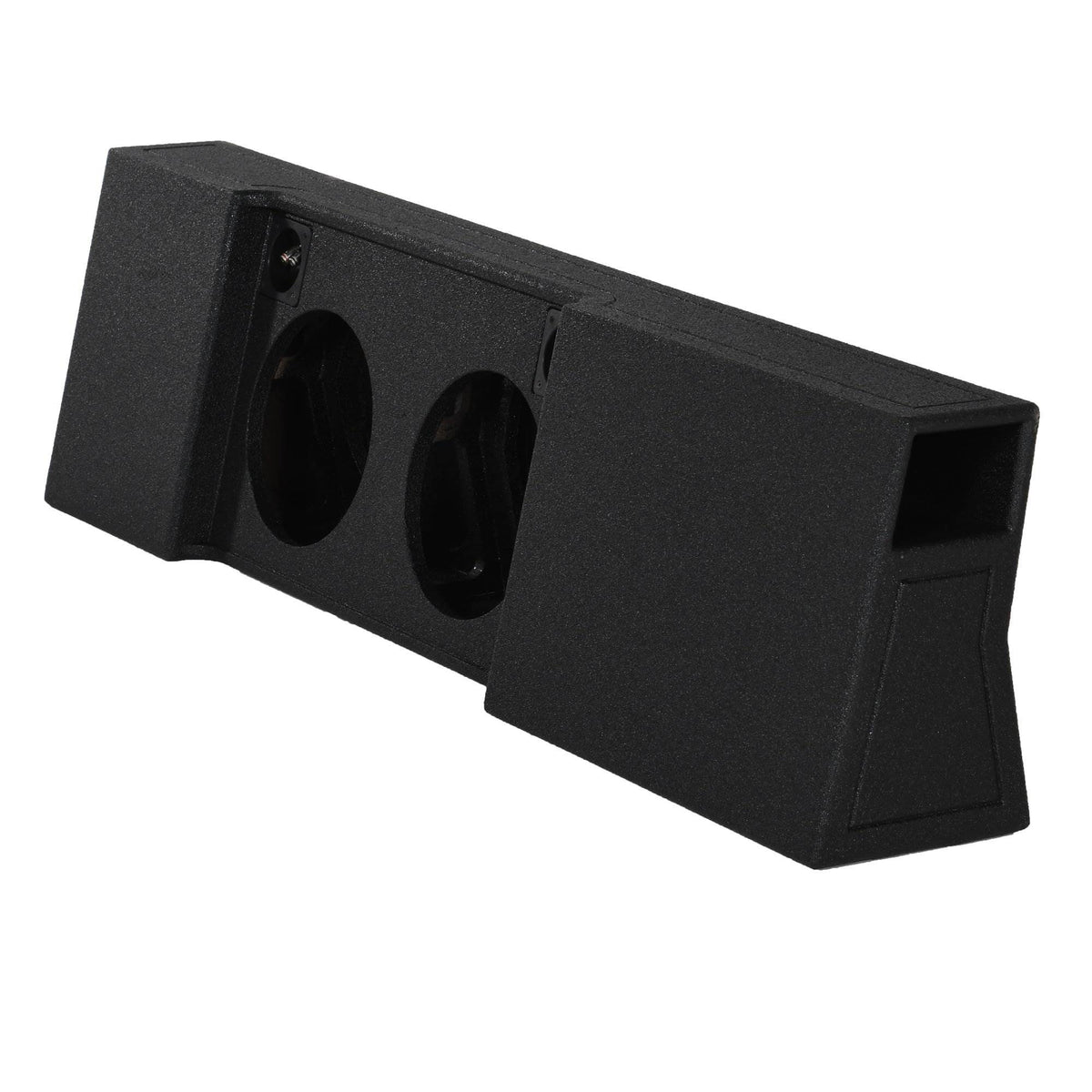 Q Power 2 Hole F-150 Super Crew 10" Ported Car Audio Subwoofer Box (Damaged)