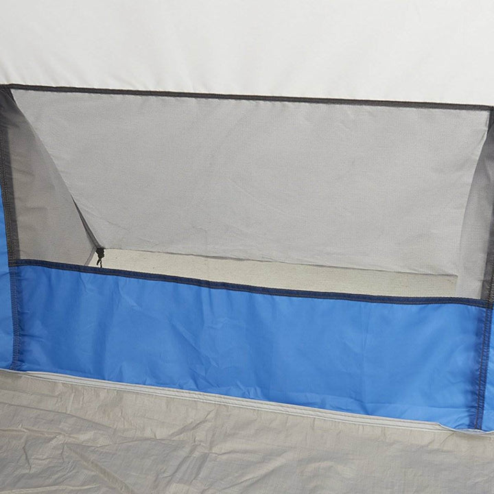 Wenzel Klondike 16 x 11 Foot 8 Person  Screen Room Camping Tent, Blue (Open Box) - VMInnovations