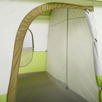 Wenzel Eldorado 10 15 x 10 Foot 10 Person Camping Cabin Tent with Rainfly, Green