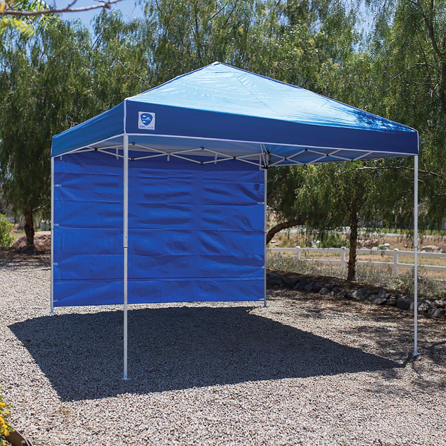 Z Shade 10 Ft Blue Everest Instant Canopy Tent Sidewall (Refurbished) (Open Box) - VMInnovations