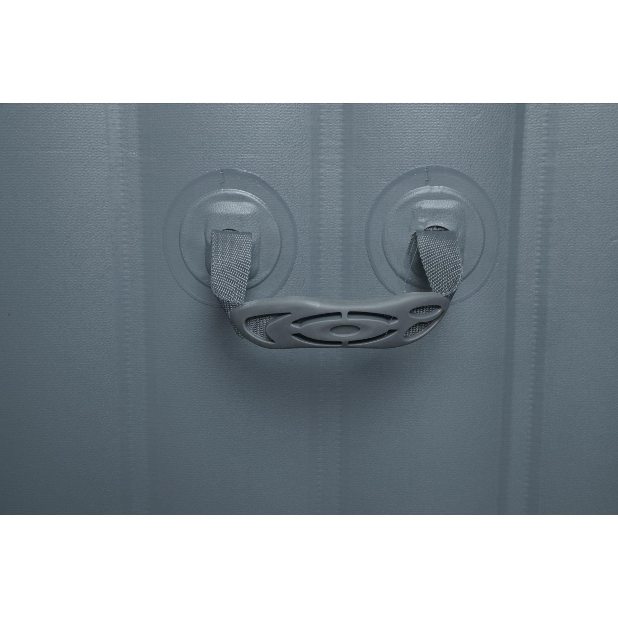 Coleman SaluSpa 4 Person Inflatable Hot Tub with EZ Spa Chemical Balancing Kit