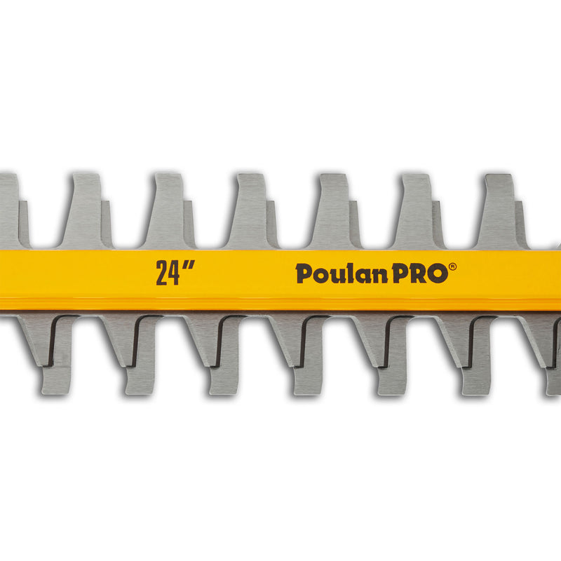 Poulan Pro PPB40HT 24 Inch 40 Volt Electric Dual Action Cordless Hedge Trimmer