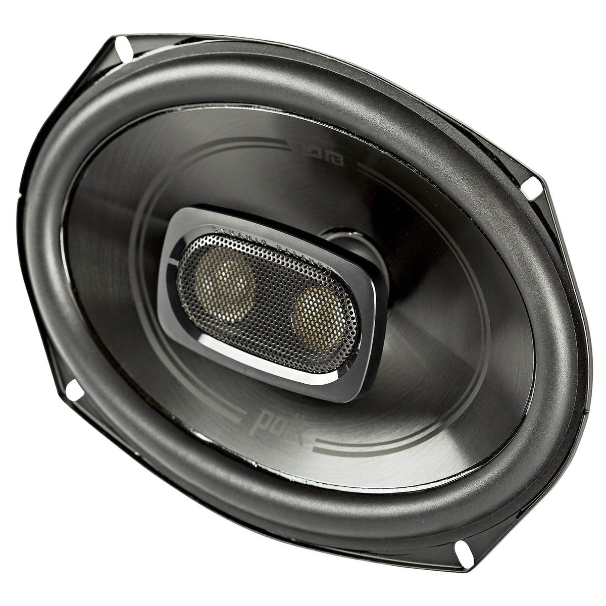 Polk 6x9 Inch 450 Watt 3-Way Car/Marine Coaxial Stereo Audio Speakers (Open Box)