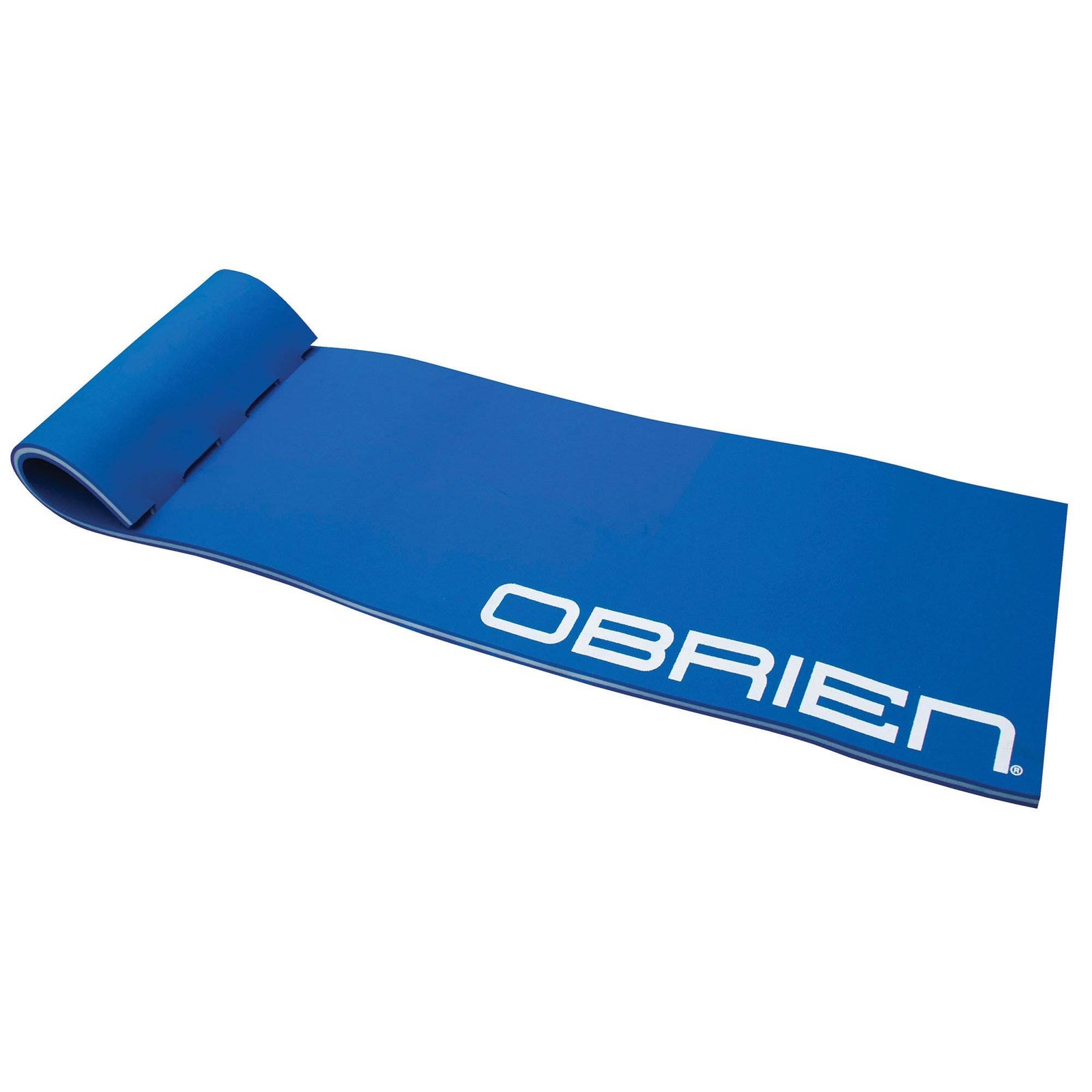OBrien Foam Water Lounge 86 x 24 In. Pool or Lake Floating Lounger Pad Mat, Blue - VMInnovations