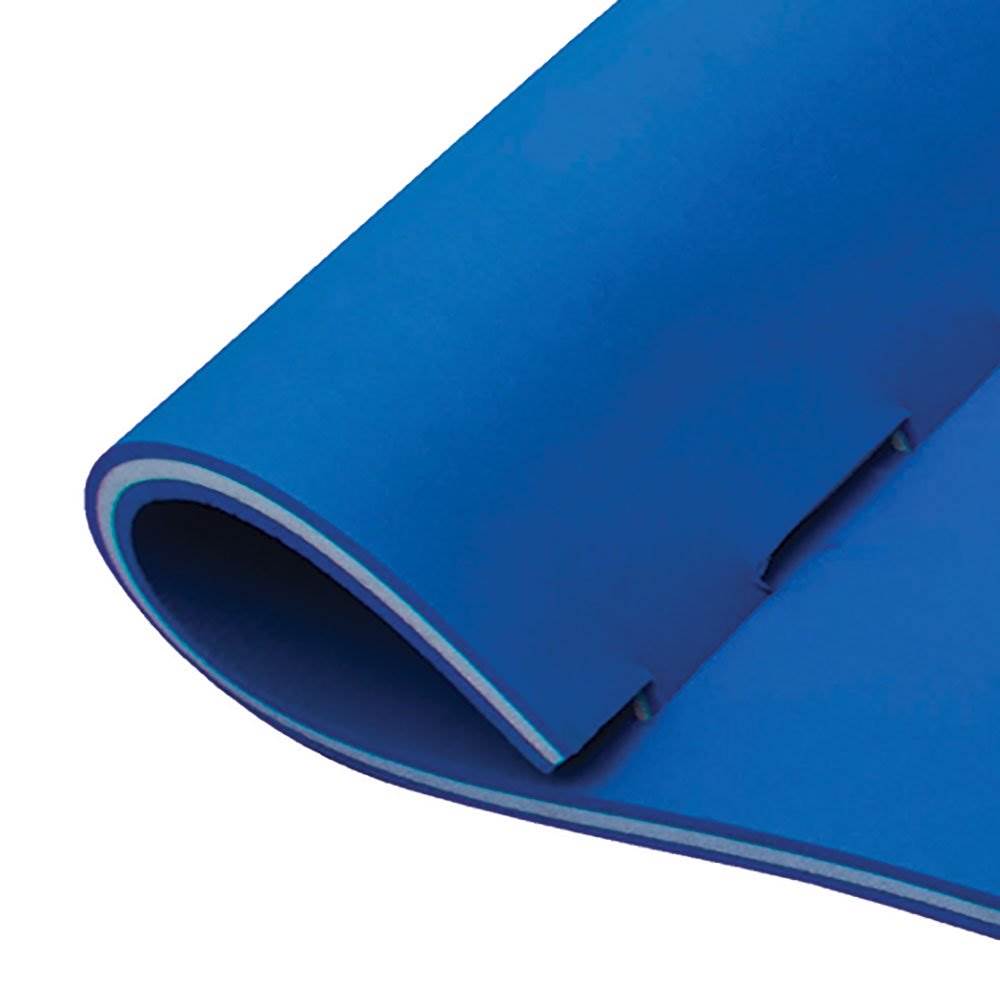 OBrien Foam Water Lounge 86 x 24 In. Pool or Lake Floating Lounger Pad Mat, Blue - VMInnovations