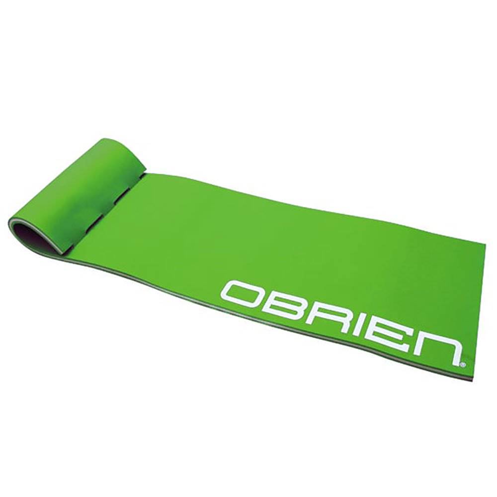 OBrien Foam Water Lounge 86 x 24 In. Pool or Lake Floating Mat, Green (Open Box) - VMInnovations