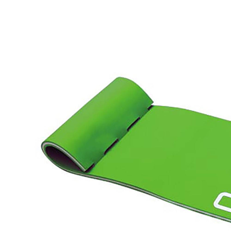 OBrien Foam Water Lounge 86 x 24 In. Pool or Lake Floating Mat, Green (Open Box)