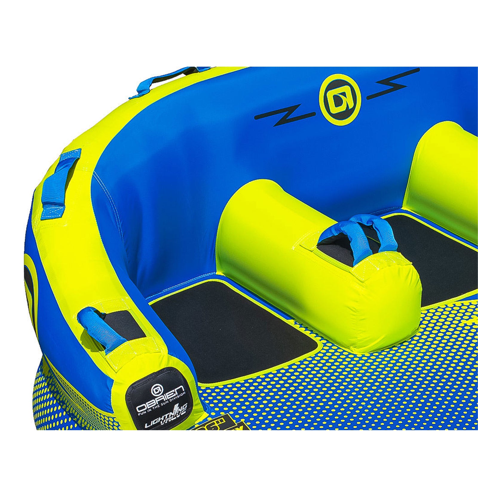 O'Brien Watersports Barca 3 Kickback Inflatable 3 Person Towable Boat Tube Raft - VMInnovations