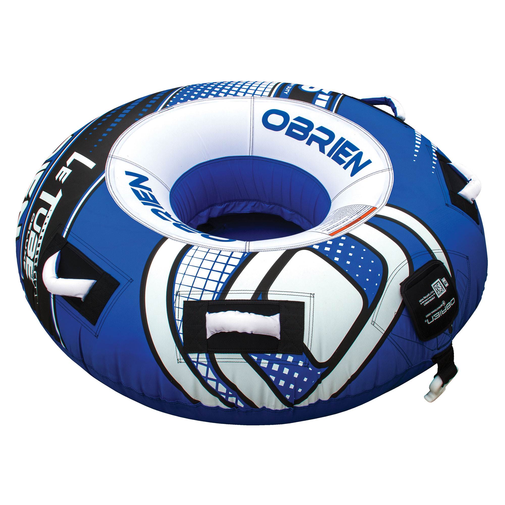 OBrien 56" Le Tube Deluxe One Rider Towable Lake Tube w/ Tow Line Connector - VMInnovations