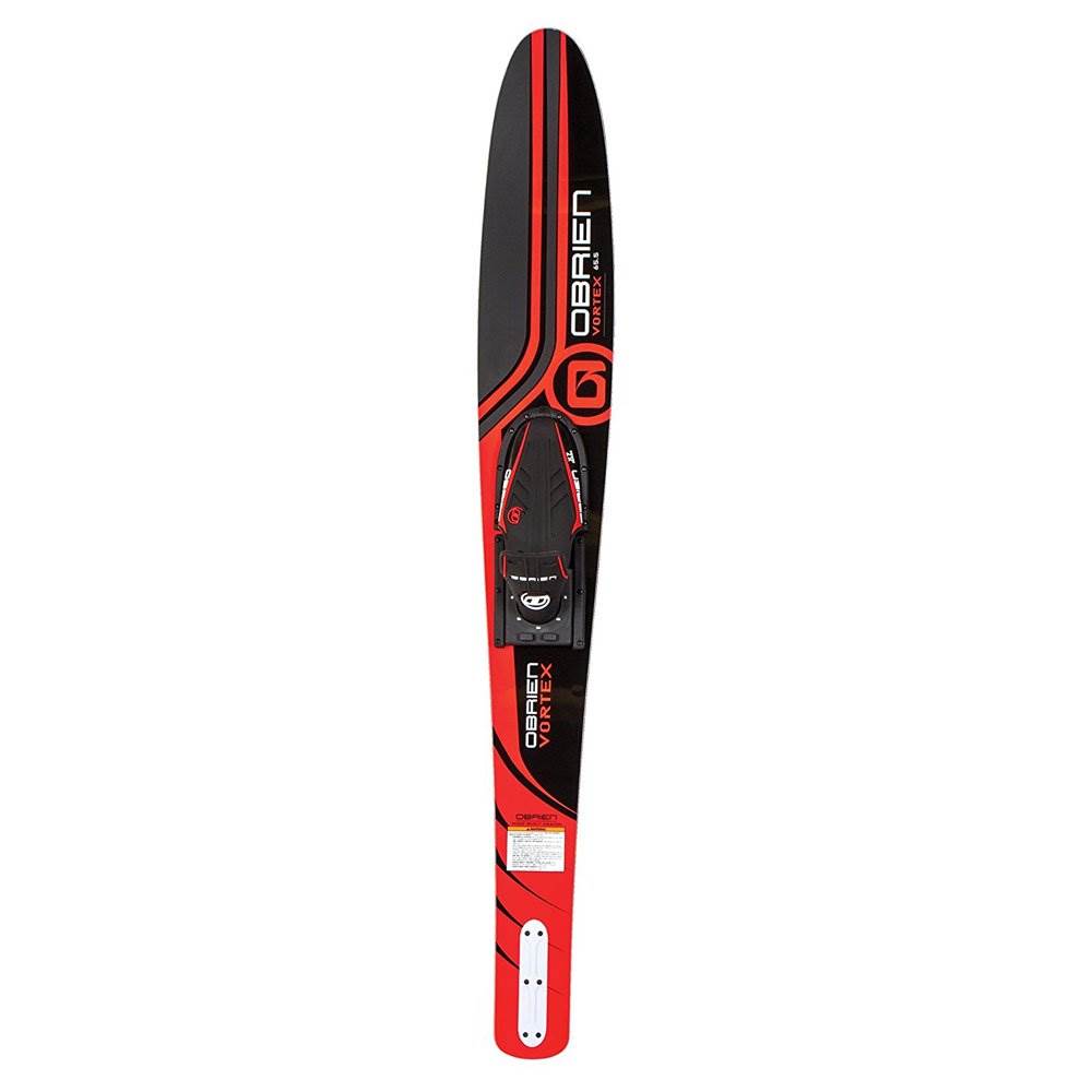 OBrien Vortex Combo 65.5 Inch Adult Mens Size 4.5-13 Wide Body Water Skis (Used) - VMInnovations