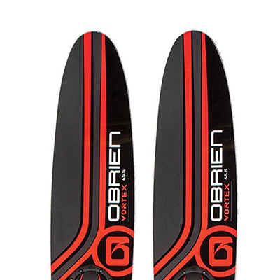 OBrien Vortex Combo 65.5" Adult Mens Size 4.5-13 Wide Body Water Skis (Open Box)