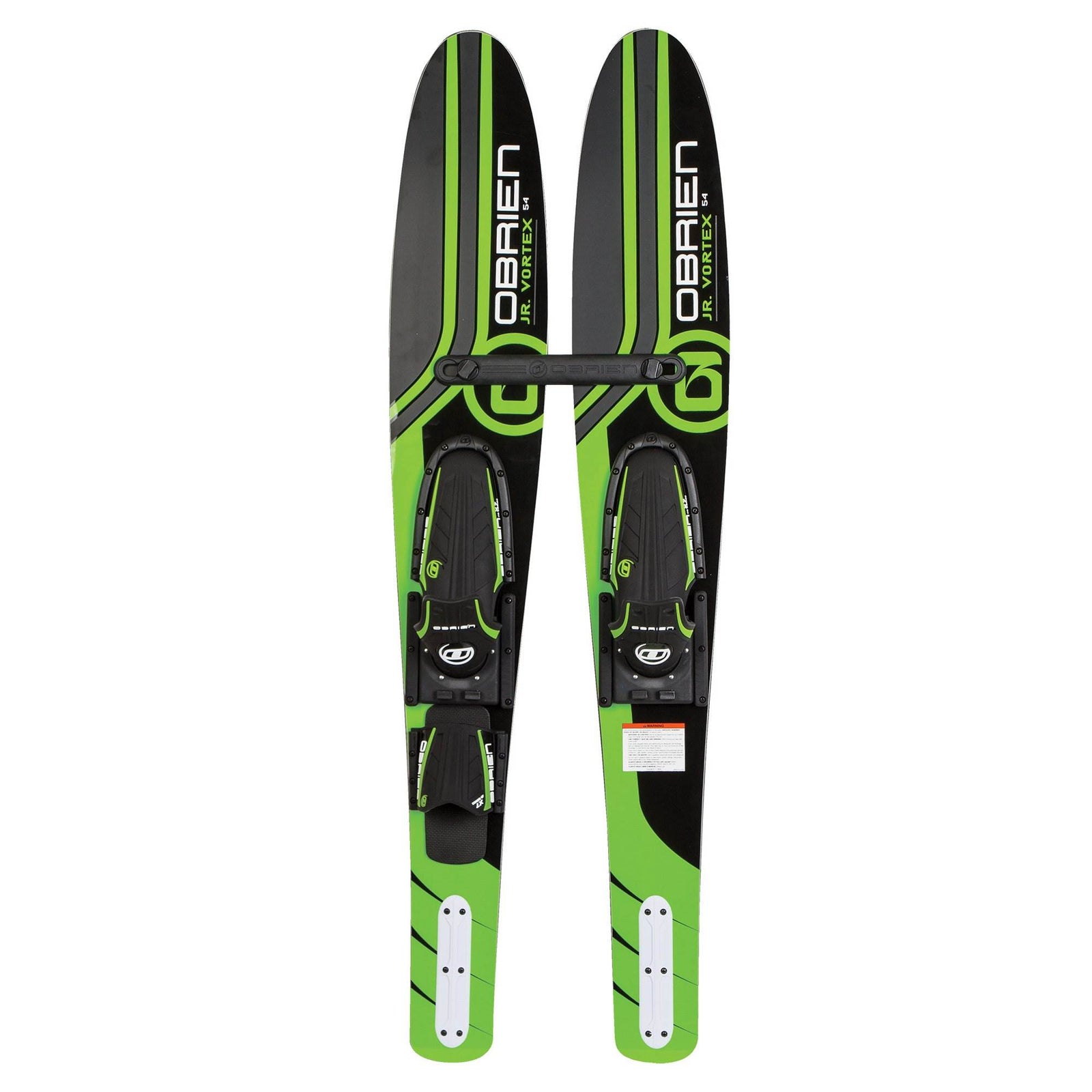 OBrien 54" Jr. Vortex Combo Water Skis w/ Bindings for Kids, Green (Open Box) - VMInnovations
